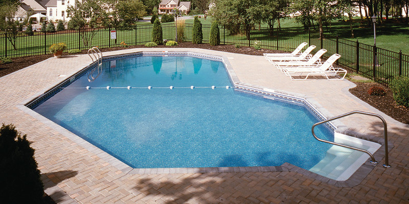 Inground Swimming Pool in Greenville, South Carolina